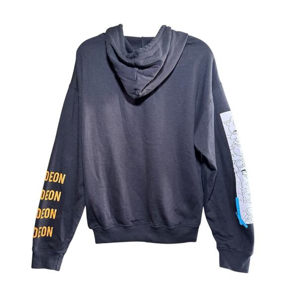 Nickelodeon Rugrats Reptar Hoodie Pullover Sweatshirt Black Size M Medium 90’s - Picture 4 of 9